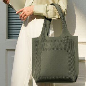 Vivaia Green Tote Bag
